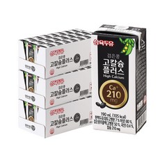 삼육두유 검은콩 고칼슘 플러스, 72개, 190ml