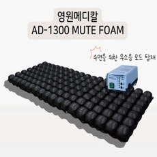 편마비 욕창 예방 매트리스 국산 AD-1300-MUTE-FOAM, 1개