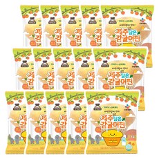 CJ 아이누리X뚜레쥬르 제주듬뿍담은 감귤머핀, 15개, 55g