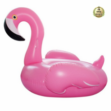 인텍스 메가플라밍고 튜브, 혼합 색상, 1개