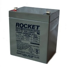 로케트(ROCKET) ES 4-12 (12V 4AH) 배터리 연축전지, 1개입, 1개