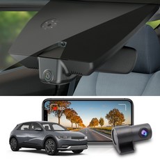 현대 Ioniq 5 2022 2023 2024 Fitcamx 4K Ultra HD 2160P 블랙박스 단일/이중 채널 옵션에 적합, 4K 전면 및 1080P 후면 128GB