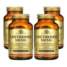 솔가 L 메티오닌 500mg 90 베지캡슐, 4개, 90정