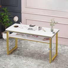 네일 시술대 네일아트 테이블 작업대 매니큐어 손톱, 1개, 심플 80x40x76cm