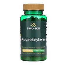스완슨 포스파티딜세린 100mg 소프트젤, 90정, 1개
