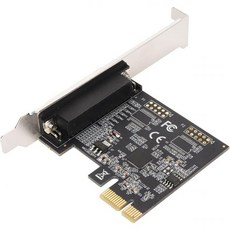 Intoipush 맨투맨 PCI Express Printer Parallel Card IEEE 1284 Standard DB25 LPT PCIE Port Supports SPP, 1개