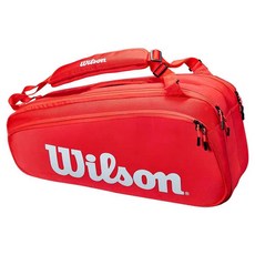 윌슨 Wilson 슈퍼투어 프로스태프 테니스 라켓 가방 백팩 6/9팩 숄더백 대용량 프로 배드민턴 가방, 9팩