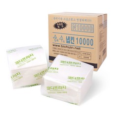 순수 냅킨 10000매 천연펄프 테이블 업소용 K025, 1개