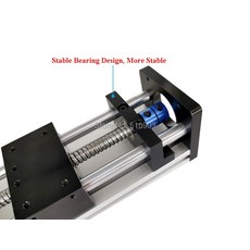 50-700mm 효과적인 스트로크 CNC 선형 가이 스테이지 레일 모션 슬라이 공 스크류 액추에이터 모듈 3D 프린터 XYZ, 01 Effective Stroke 50, 02 1605 Ballscrew, 1개