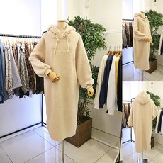멜로디가든 뽀글후드원피스(M04BO73)