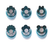 푸쉬타입 야채커터 B타입 6종 세트 MP261, 0 1 COLOR, 5세트
