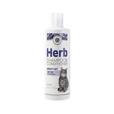 [오너클랜] 펫퍼스 허브 캣 샴푸 린스 300ml 성묘용, 상세 설명 참조, 1개