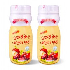 하나메디 프리미엄 유쾌통쾌내안의변신 쾌변 요구르트맛 100ml, 2개