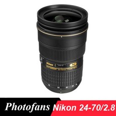 [해외] 니콘 2470 AFS NIKKOR 2470 F2.8 ED 렌즈, Lens only