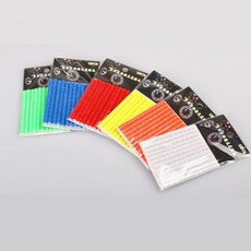 후레쉬 led 등 킥보드 반사경 반사 야간 림 스포크 클램프 튜브 안전 경고등 자전거 자전거 바 반사경이 있는 12개 자전거 라이트, 빨간색