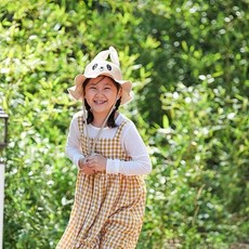 움직이는토끼모자여름용가을용