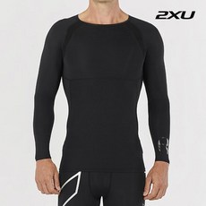 [2XU] 남성 리프레쉬 리커버리 컴프레션 상의_XUMR110NRO