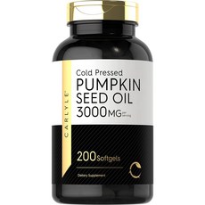 칼라일 호박 씨 오일 3000mg 200정 Carlyle Pumpkin Seed Oil, 1개