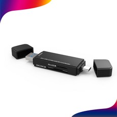 넥스트 NEXT-9720TC-OTG USB3.1 Type-C/USB-A 스틱형 휴대용 카드리더기 SD MicroSD 2TB