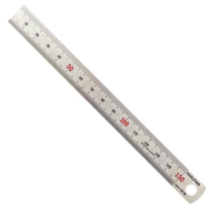 툴스타 무광 스틸자 스테인리스 직자 철자 15cm, 4개
