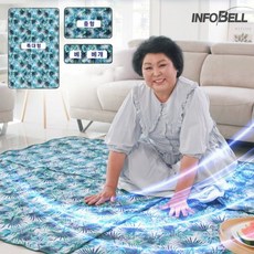 [TV홈쇼핑정품 인포벨]이순실의 냉장고매트 냉기 폭탄 LG화학 정품 냉각젤 여름 쿨 쿨링 냉 매트 침대 거실