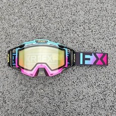 오토바이고글 FXR 하이 퀄리티 모토크로스 ATV 보호 사이클링 레이싱 안경 MTB 마스크 선글라스 방풍 스키, 1개, 8) C3