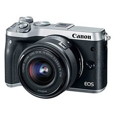 Canon EOS M6 (실버) EF-M 15-45mm f 3.5-6.3 IS STM 렌즈 키트, 상세 설명 참조0
