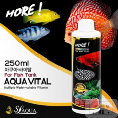 (네로앤펫) SL-AQUA 아쿠아바이탈 (모든 열대어/구피용 비타민 영양제) 250mL, 1개