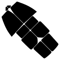 현대 스타리아 측면 썬팅필름, 스타리아 카고 미닫이 (21-현재), RTF-7S 05 (진함)