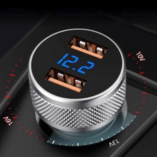 자동차전압표시