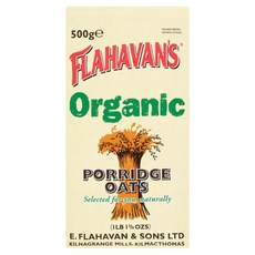 [미국직구]Flahavans FLAHAVAN 'S 유기농 죽 귀리 17.75oz팩 (6팩), 선택, 상세설명참조