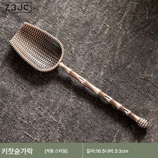 Z3JC 티스푼 알로이 티스푼 티삽 쿵푸 다기 액세서리 동취 티스푼 티스푼 티툴, 키티 스푼-적동색, 1개