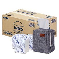 크리넥스 에어셀 뽑아쓰는 화장지 250매 30밴드 + 전용용기, 3개