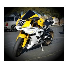 오토바이 Pillion 후면 페어링 시트 카울 커버 2018 2019 YZF R1 YZF R1 블루 블랙 실버 2017 2016 2015, Yellow, 1개