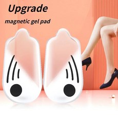 실리콘 자석 정형 안창 발 관리 도구 타입 다리 무릎 내반 교정, L, 1.upgrade, 1개