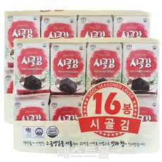 시골 시골김 도시락김, 4g, 64개