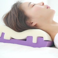[특허받은] 자모니 기능성 경추베개 목디스크 일자목 거북목 베개 편한 낮은 배게, 와이드핏(하드/베이지커버), 1개
