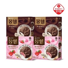 몽쉘 딸기 408gx2갑 + 카카오 408gx2갑