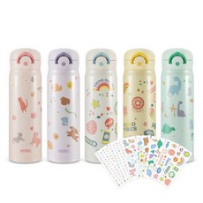 써모스 마이 디자인 보틀 원터치 텀블러 JNR-500K, 써모스 JNR-500K-Y, 1개