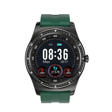 스마트 워치 Lemfo 시계 남자 ip67 방수 dip67 물 심박수 모니터링 혈압 2020 시계 es for android ios, 초록, 중국