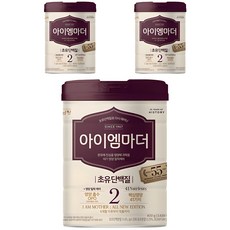 아이엠마더 분유 2단계, 3개, 800g 3개, 800g