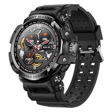 BuyChoo 워터 레지스트 스포츠 스마트 워치 LC16, 블랙, 3.35cm