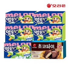 [여름한정] 오리온 멜론송이&초코파이 레트로, 1개, 328g