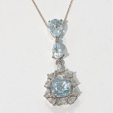 블루토파즈원석펜던트