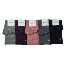 여자발가락양말중목