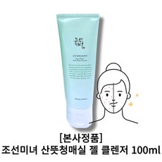 [조선미녀 산뜻 청매실 클렌저] 약산성 클렌징젤 저자극 민감성 건성 젤클렌징 Green Plum Refreshing Cleanser 지성 건성 수부지 여드름, 1개, 100ml