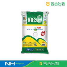 동송농협 직송 철원오대쌀4kg, 1박스, 4kg