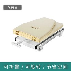 벽걸이 다리미판 공간절약 호텔 옷장 세탁실 자취방, 1개, 베이지