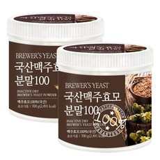 푸른들판 국내산 건조 맥주 효모 분말 가루 100% 파우더