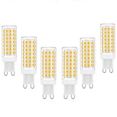 LED G9 전구 SMD 2835 조명 할로겐 램프 교체 차가운 또는 흰색 5W 220V 6개, 01 차가운 흰색, 03 G9 3W 220V